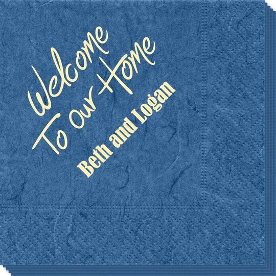 Fun Welcome to our Home Bali Napkins